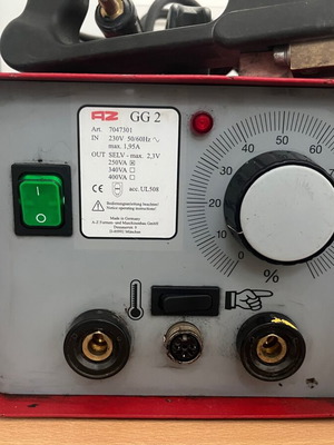 Professional thermal knife AZ GG2 used