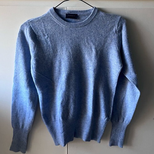 Sergio Tacchini wool sweater size M light blue like new