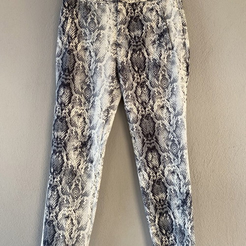 Zara Animal Print High Waist Ankle Pants like new, size S