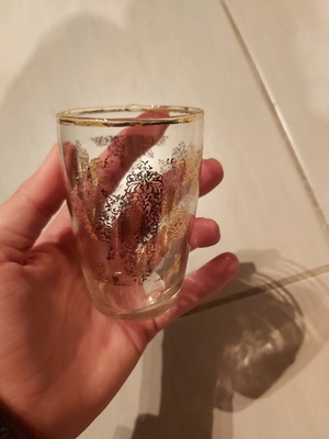 Unique glass cup