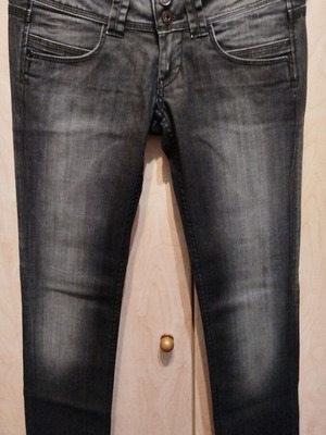 Pepe Jeans jeans pants like new, elastic, xs-small, black and gray