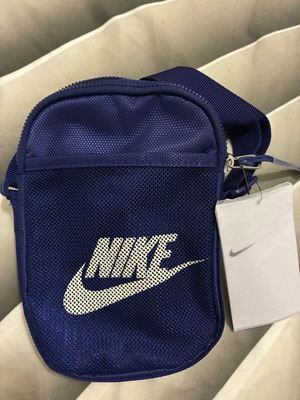 Nike τσαντάκι ώμου με πολλές θήκες unisex μπλε καινούργιο