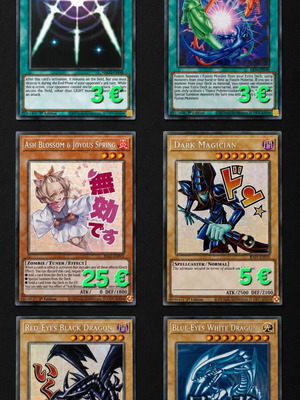 Yu-Gi-Oh cards, all or separate
