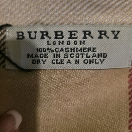 Burberry scarf 100% cashmere new beige brown