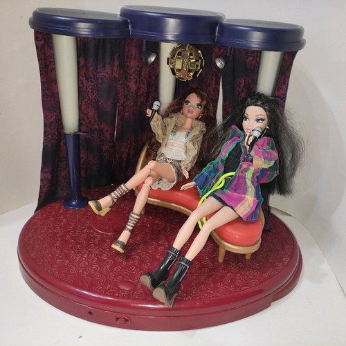 My Scene Night on the Town the sound Playset used with lights and microphones