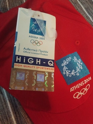 Collectible hat 2004 Olympic Games new