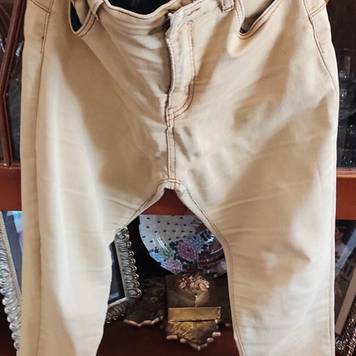 Fiorina Jeans women's jeans pants, light brown, size L 44