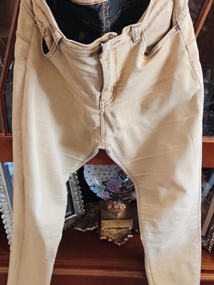 Fiorina Jeans women's jeans pants, light brown, size L 44