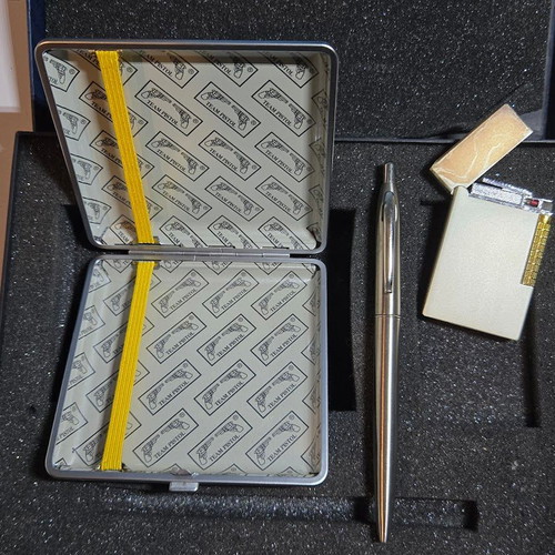 vogue cigarette case VOGUE gift set with cigarette case,… - € 28,00