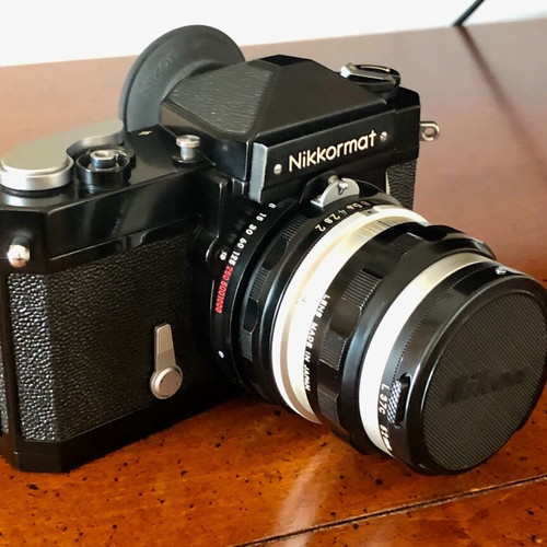 Nikon FTN SLR film camera like new with Nikkor-H 50mm f/2 lens
