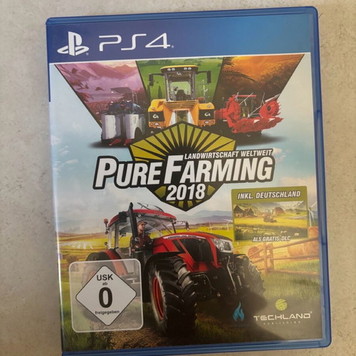 Pure Farming 2018 PlayStation 4 like new