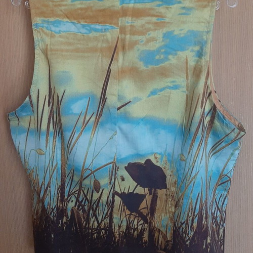 Women's blouse with zipper Billy Sabbado like new, multicolor