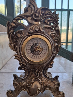 Vintage Επιτραπέζιο Ρολόι Μπαρόκ Στυλ Made in Italy σαν καινούργιο