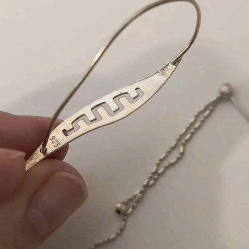 Silver 925 earrings used, in very good condition