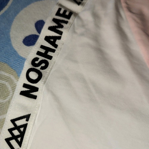 Noshame® men's t-shirt new, size S, pink-beige