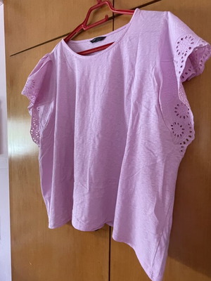 Marks & Spencer pink blouse 5XL like new, cotton