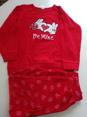Girls' pajamas used size 12 with gift