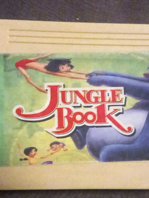 Jungle Book game used for Nintendo NES