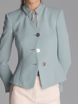Emporio Armani women's mint turquoise jacket