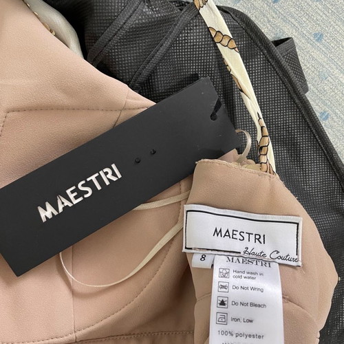 Maestri dress from Atelier Primalicia used, gold ecru