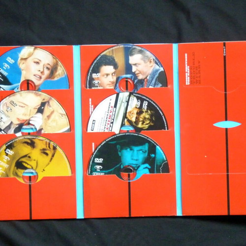 dvd 6 Hitchcock movies