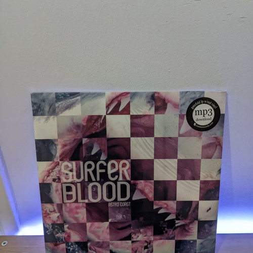 Surfer Blood Astro Coast LP red transparent vinyl new, rock