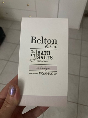 Belton & Co. Bath Salts new, spicy pomegranate scent