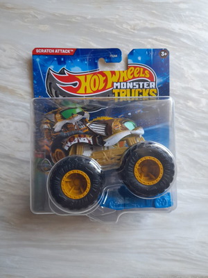 Hot Wheels Monster Truck Scratch Attack like new