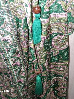 Fullah Sugah kimono green size L like new