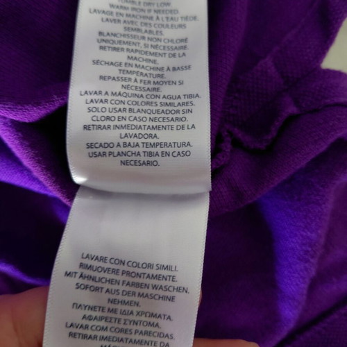 Polo Ralph Lauren boys' shirt, purple, age 10-12
