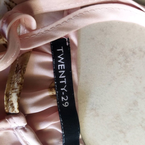 Twenty 29 pink satin blouse like new, size Small