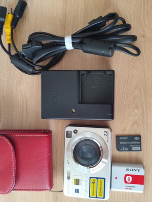 Sony Cyber-shot DSC-W110 camera like new