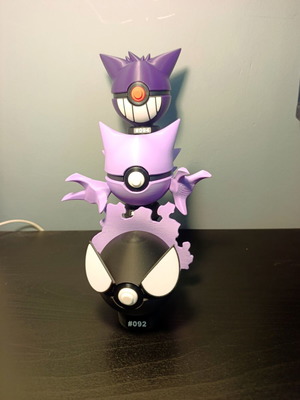 Pokémon σετ εξέλιξης με 3 φιγούρες Gastly, Haunter και Gengar