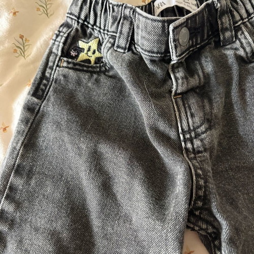 Zara baby denim pants size 1 1/2 years new