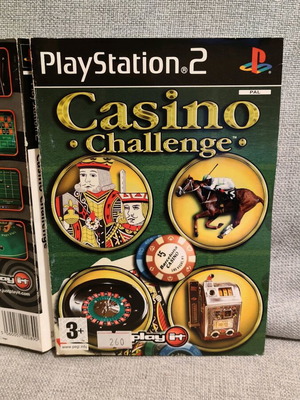 Casino Challenge PS2 μεταχειρισμένο, σε πολύ καλή κατάσταση