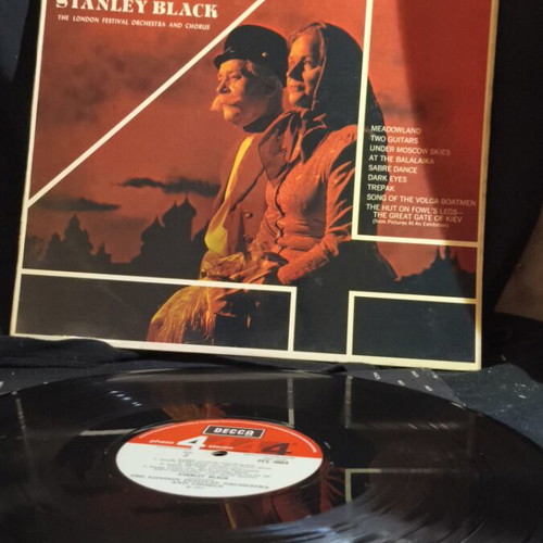 Stanley Black Russia vinyl record used