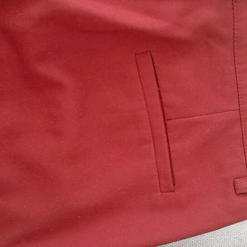 Dixie pants used, women's burgundy, size S
