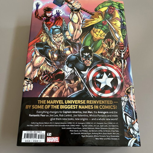 Heroes Reborn Omnibus HC like new, Marvel comics collection