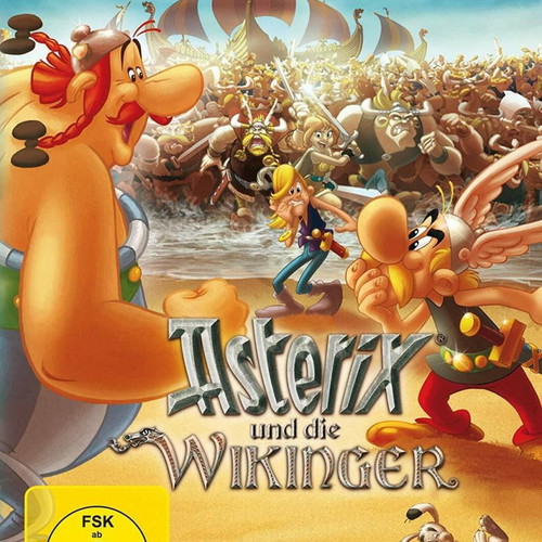 Asterix and the Vikings DVD new, dubbed