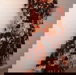  Floral φόρεμα