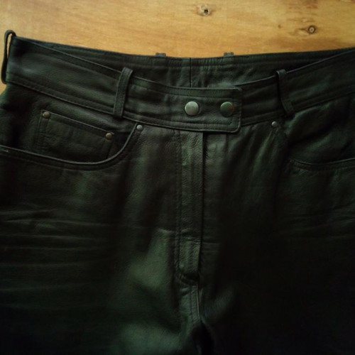 Louis leather motorcycle pants used, size 40