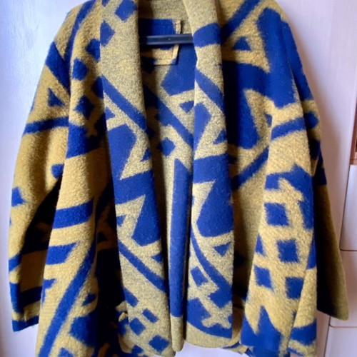 Light jacket used one size wide fit with sleeves