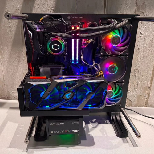 Gaming PC complete, used Intel Core i5-9600K, RTX 2080 AORUS Xtreme