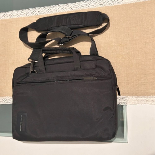Tucano Work Out laptop shoulder/hand bag 13” - 14” like new, black and grey