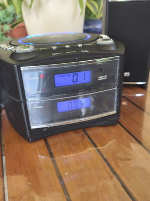 Denver MCA-180 CD player used with radio and alarm clock