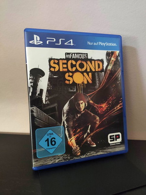 InFamous Second Son PS4 game like new, German cover