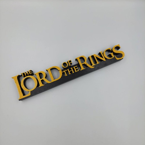 Lord of the Rings Logo new, fantasy decor