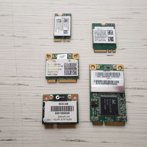 Laptop WiFi Cards pack of 5 like new