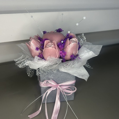 Bouquet of candles handmade