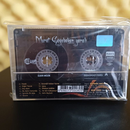Murat Gogebakan Yarali cassette tape new
